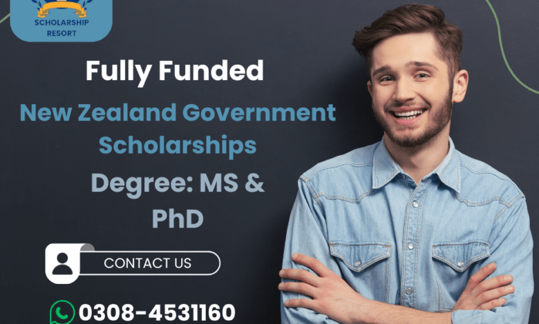 New Zealand Government Scholarship 2024 at the University of Otago.