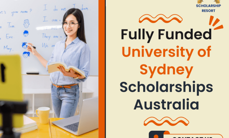The University of Sydney Scholarships for 2024 in Australia are fully funded.
