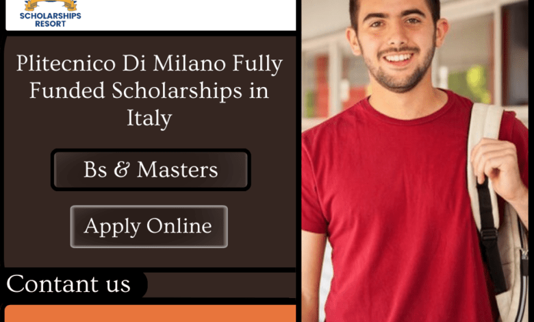 Politecnico Di Milano Fully Funded Scholarships 2024 in Italy