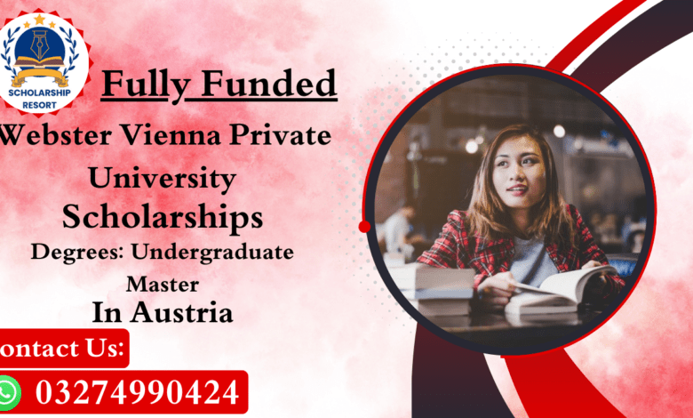 Webster Vienna Private University Scholarships 2025 Austria (Fully Funded)