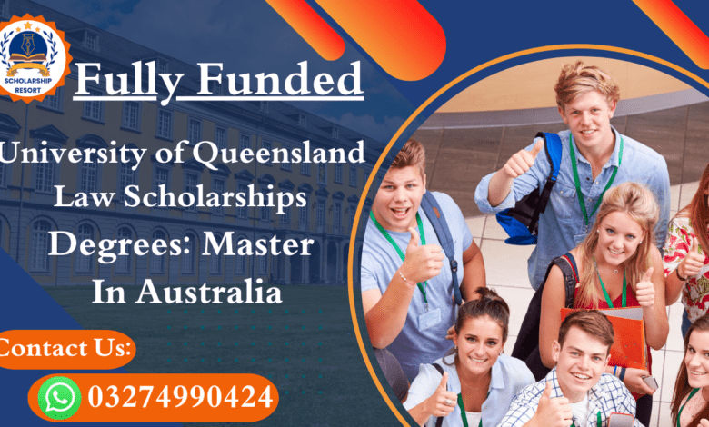 University of Queensland Law Scholarships in Australia 2024