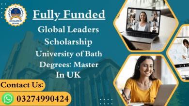 Global Leaders Scholarship 2025 at University of Bath | UK
