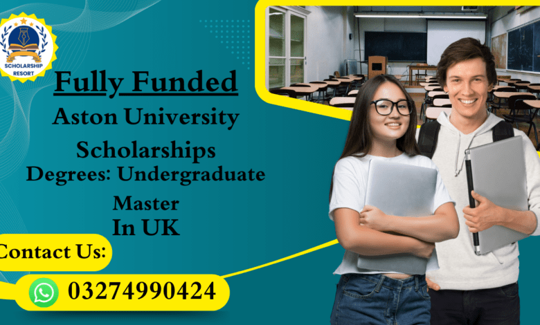 Aston University Scholarships 2024 UK (Funded)