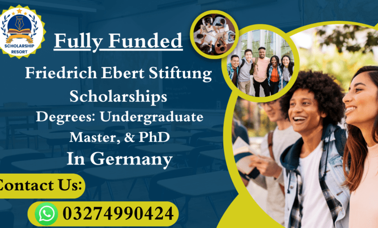 Friedrich Ebert Stiftung Scholarships 2024 Germany