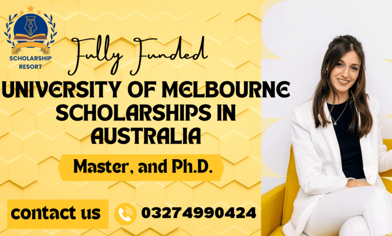 University of Melbourne Scholarships 2024 in Australia Fully Funded