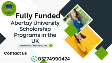 Abertay University Scholarship Programs 2024 in the UK