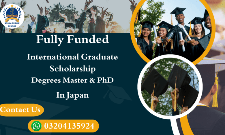 International Graduate Scholarship 2025 in Japan Fully Funded