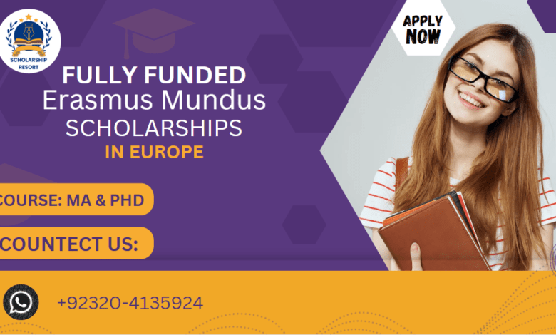 Erasmus Mundus Scholarships 2024 in Europe Fully Funded