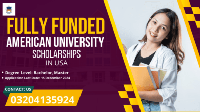 American University Scholarships 2025 in Washington DC USA